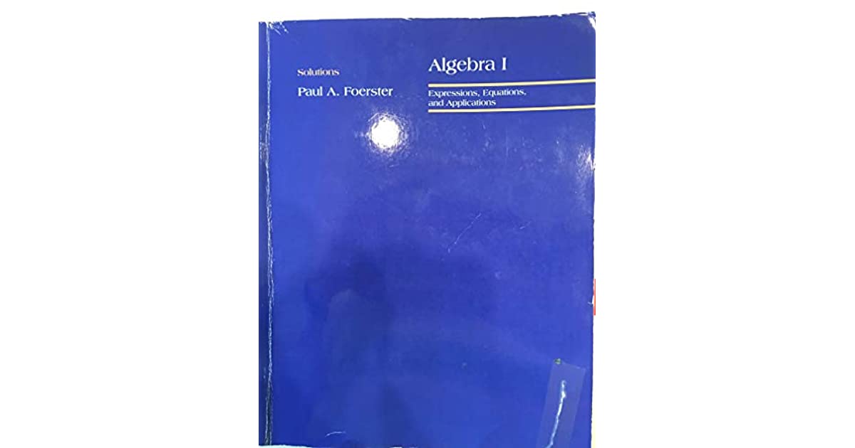 algebra and trigonometry paul a foerster classic edition day planner